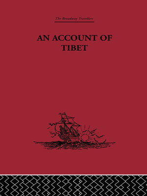 cover image of An Account of Tibet